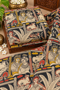 Black Heritage Figurative Kalamkari Fabric