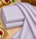 Soft Lavender Plain Silk Fabric